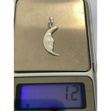 Pandantiv, Jolie Silver, Argint 925, Model Semiluna, 1.2 g, 26x10 mm - vivimall.ro