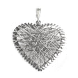 Pandantiv Crazy Heart, Argint 925 - vivimall.ro