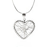 Pandantiv Crazy Heart, Argint 925 - vivimall.ro