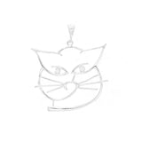 Pandantiv din Argint 925 Cap de Pisica - vivimall.ro