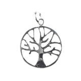 Pandantiv din Argint 925 Copac incadrat in Cerc - vivimall.ro