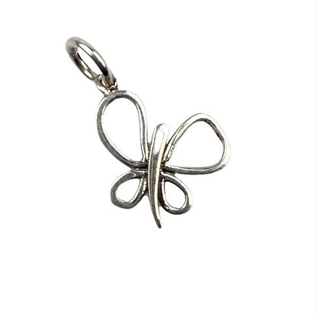 Pandantiv din Argint 925 Fluture Contur Mare - vivimall.ro