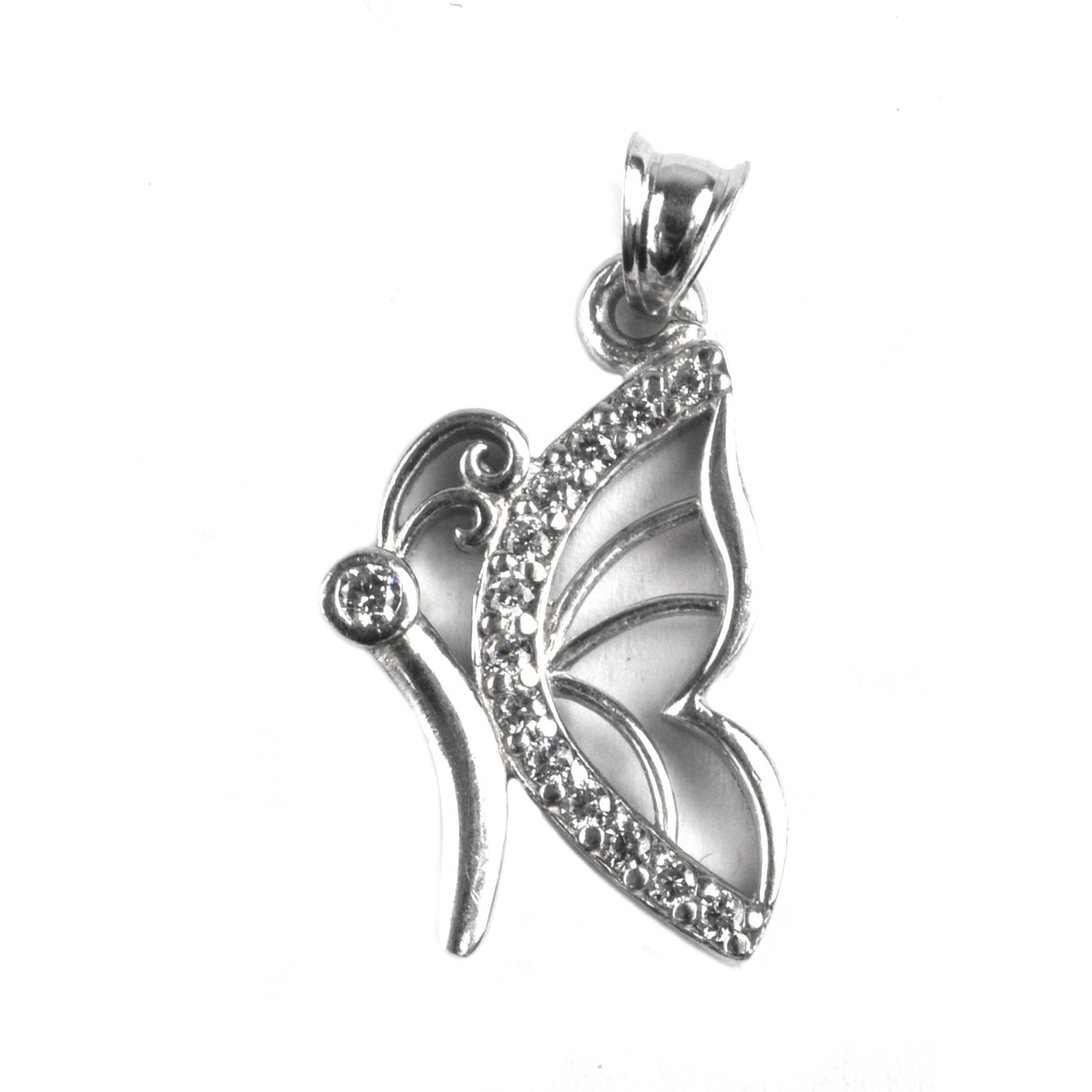 Pandantiv din Argint 925 Fluture cu pietre - vivimall.ro