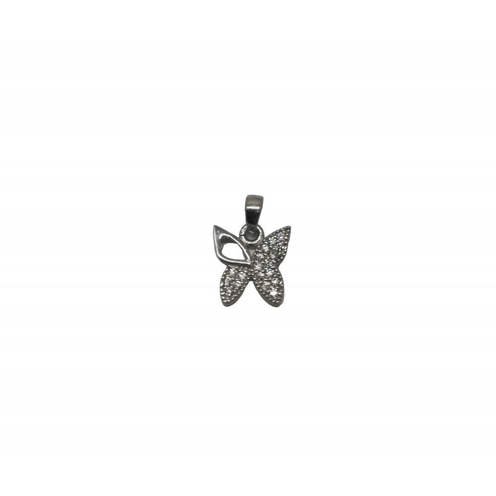 Pandantiv Din Argint 925 Fluture Cu Zirconii - vivimall.ro