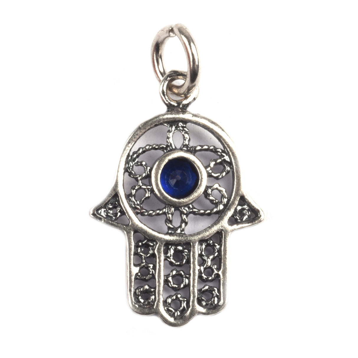 Pandantiv din Argint 925 Hamza cu Piatra - vivimall.ro