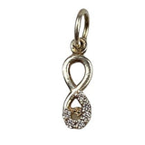 Pandantiv Din Argint 925 Infinit In Cerc Cu Pietre, 1.35 G, Jolie Silver