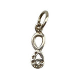 Pandantiv Din Argint 925 Infinit In Cerc Cu Pietre, 1.35 G, Jolie Silver
