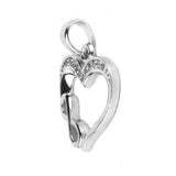 Pandantiv din Argint 925 Inima cu Infinit - vivimall.ro