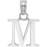 Pandantiv Din Argint 925 Jolie Silver, Litera M, 1.4 G