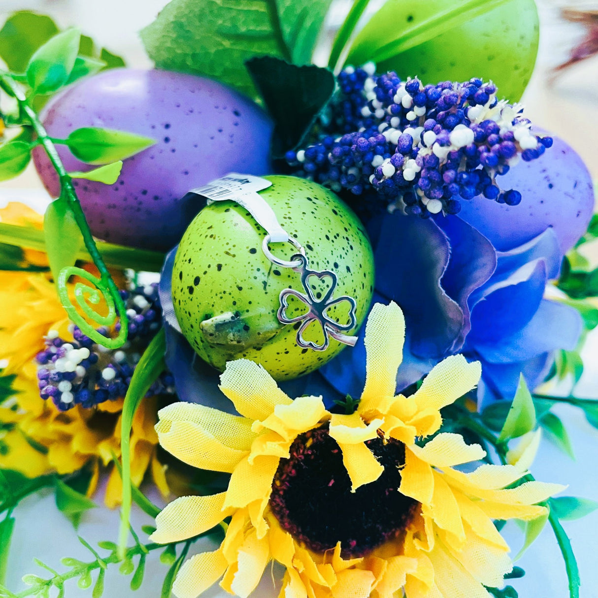 Pandantiv din Argint 925 Jolie Silver, Model Trifoi Contur, 20 x 12 mm, 0.7 g - vivimall.ro