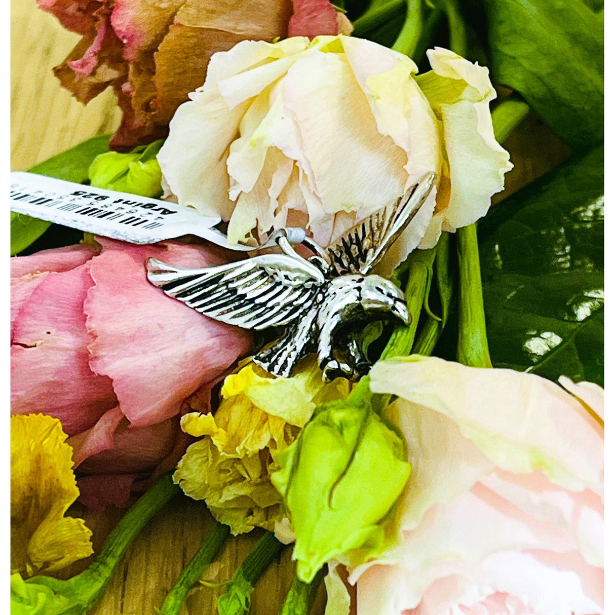 Pandantiv din Argint 925 Jolie Silver, Model Vultur 2, 28 x 22 mm, 3.3 g - vivimall.ro