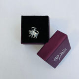 Pandantiv din Argint 925 Jolie Silver, Zodia Taur, 18 x 18 mm, 1 g - vivimall.ro