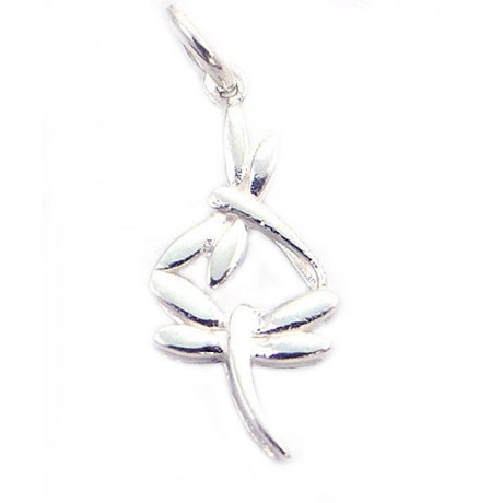 Pandantiv Libelula dubla, Argint 925, 2,8 cm x 1 cm - vivimall.ro