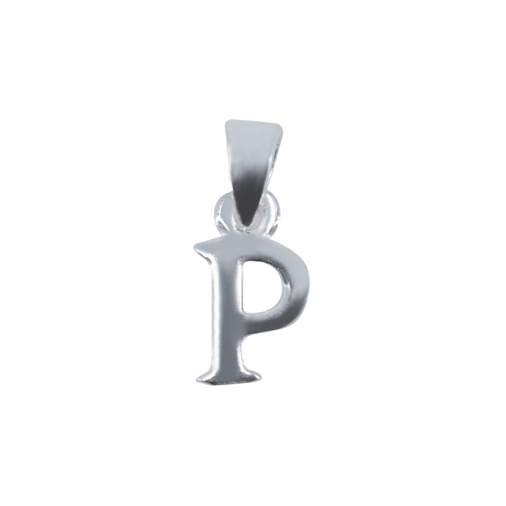 Pandantiv Din Argint 925, Litera P