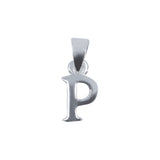 Pandantiv Din Argint 925, Litera P