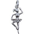 Pandantiv, Jolie Silver, Argint 925, Model Balerina, 27 x 10 mm, 1 g - vivimall.ro