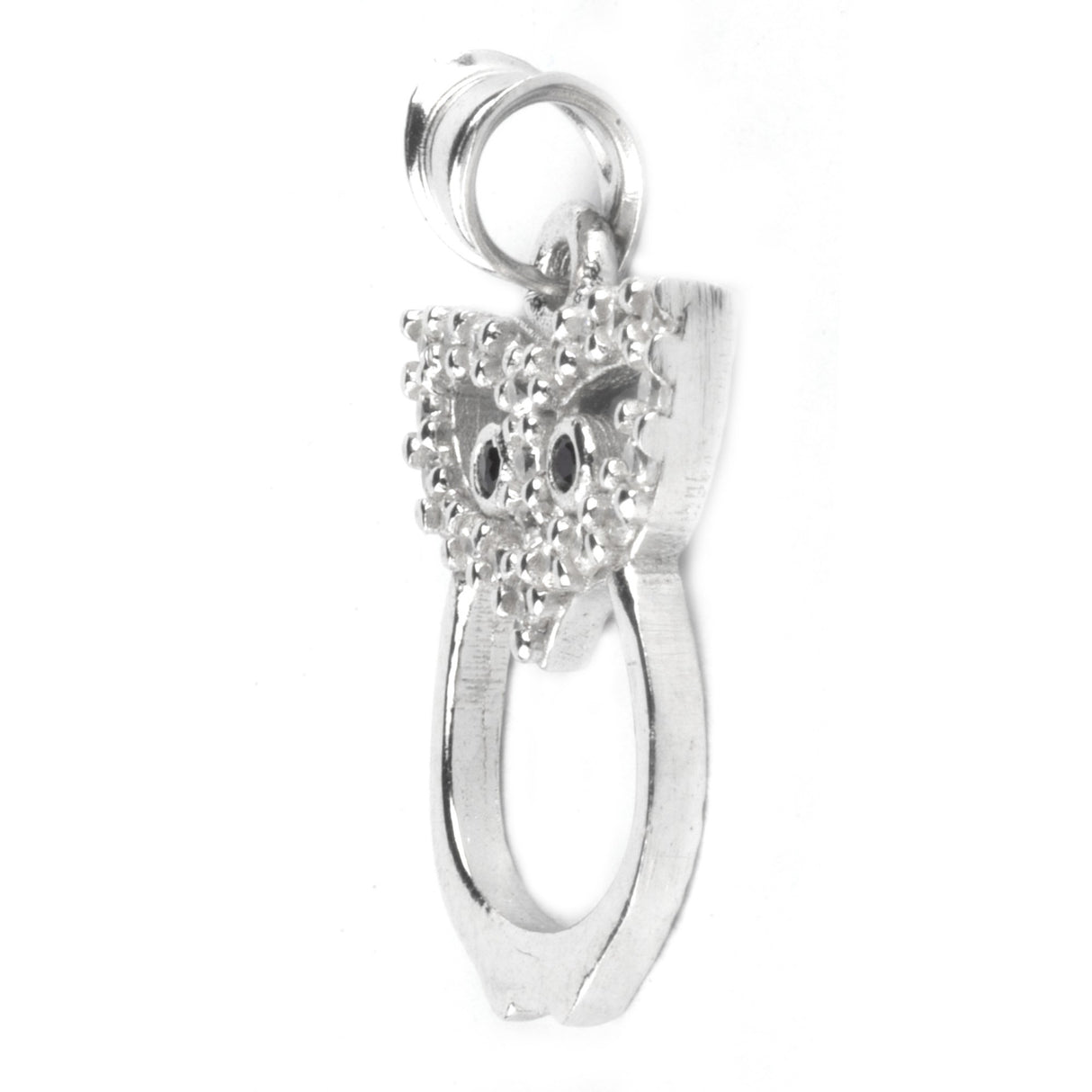 Pandantiv din Argint 925, model Bufnita cu pietre - vivimall.ro