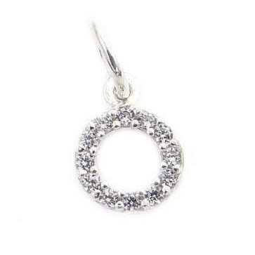 Pandantiv din Argint 925, model Cerc cu pietre - vivimall.ro