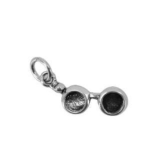 Pandantiv, Jolie Silver, Argint 925, Model Ochelari, 1.5 g, 2 x 0.5 cm - vivimall.ro