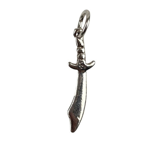 Pandantiv din Argint 925 Sabie Mica Conturata - vivimall.ro