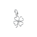 Pandantiv Argint 925 Jolie Silver Trifoi Cu Piatra