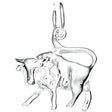 Pandantiv din Argint 925 Jolie Silver, Zodia Taur, 18 x 18 mm, 1 g - vivimall.ro