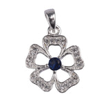 Pandantiv Floare Cu Pietre, Argint 925