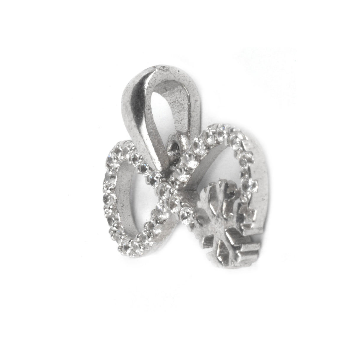 Pandantiv Infinit cu Fulg, Argint 925, 2 x 1 cm