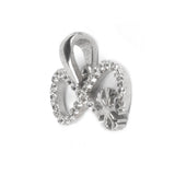 Pandantiv Infinit cu Fulg, Argint 925, 2 x 1 cm