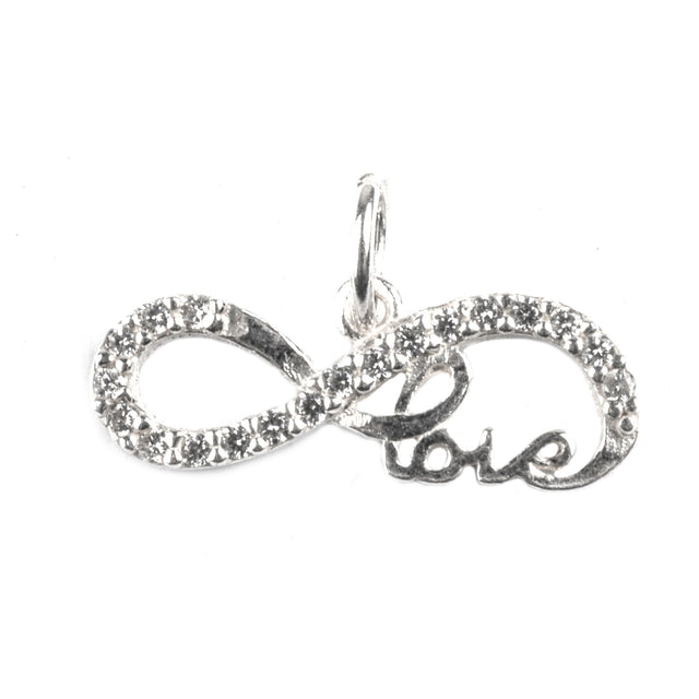 Pandantiv Infinite Love, Argint 925, 1 cm x 2 cm - vivimall.ro