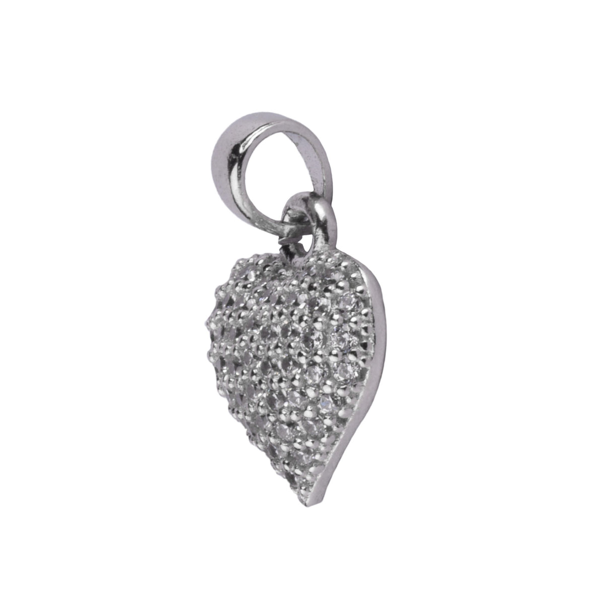 Pandantiv Inima cu Pietre, Argint 925 - vivimall.ro