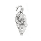 Pandantiv, Jolie Silver, Argint 925, Model Inima cu Porumbel, 20 x 15 mm, 1.5 g - vivimall.ro