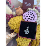 Pandantiv, Jolie Silver, Argint 925, Model Inger cu Inima, 1 g, 20x12 mm - vivimall.ro