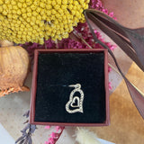 Pandantiv, Jolie Silver, Argint 925, Model Inima in Inima, 0.9 g, 18x11 mm - vivimall.ro