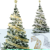 Panglică LED de Crăciun Flippy Aurie, lungime 5 m, 50 LED-uri, Baterii, Alb cald