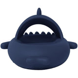 Papuci Tip Rechin, Flippy, Unisex, din Spuma EVA, Talpa Groasa Antiderapanta, Rezistenti la Uzura, Marime 42-43, Albastru Inchis - vivimall.ro