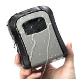 Cutie pentru Chei cu Parola, Flippy, din Aliaj de Aluminiu si Plastic, Cod din 4 Cifre, Impermeabila, Gri - vivimall.ro