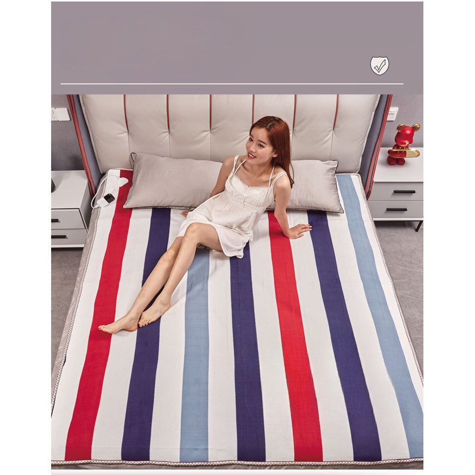 Patura electrica simpla, Vivimall, 60 W, 150 x 80 cm, Multicolor - vivimall.ro