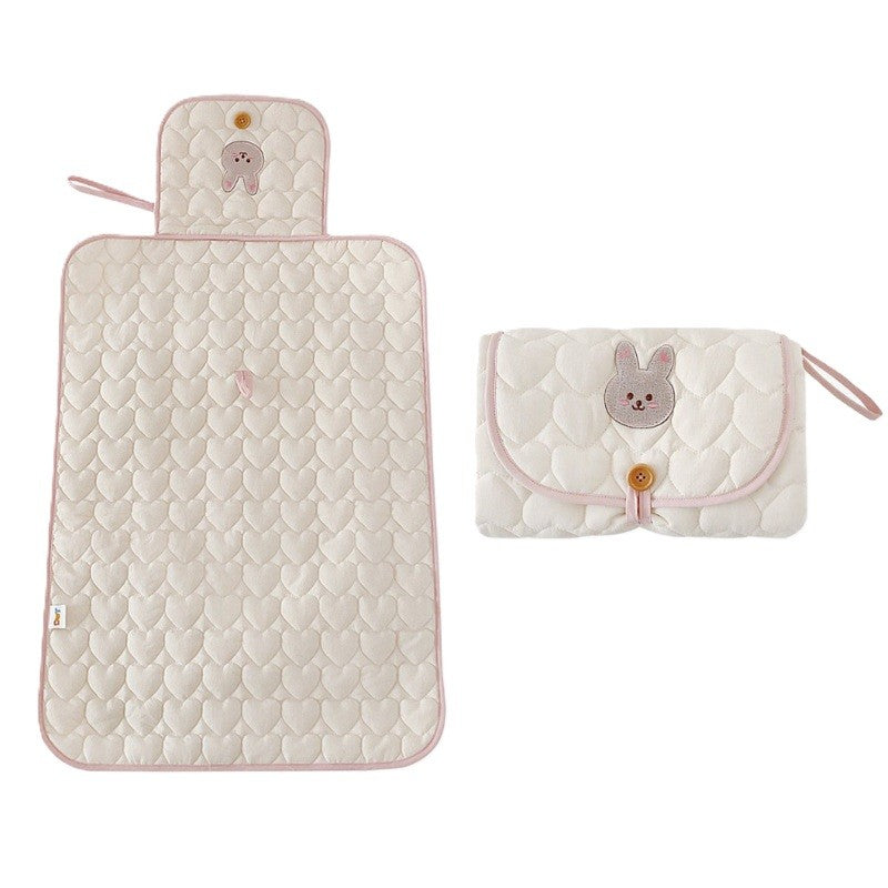 Patura Multifunctionala, Pentru Schimbat Scutec, Impermeabila, Din Bumbac, Portabila - vivimall.ro