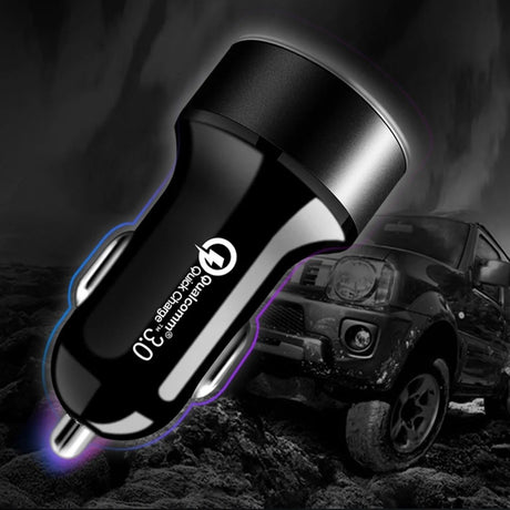 Încărcător auto 2 în 1 | PowerDrive™ - vivimall.ro
