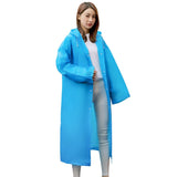 Pelerina De Ploaie, Pentru Adulti 150-180 Cm, Din Eva, Impermeabila, Rezistenta La Vant, Inchidere Cu Capse, 140 G - vivimall.ro