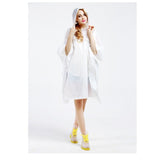 Pelerina De Ploaie, Pentru Adulti, Eva, Tip Poncho, Impermeabila, Rezistenta La Vant, Capse Laterale, 160 G - vivimall.ro