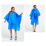 Pelerina De Ploaie, Pentru Adulti, Eva, Tip Poncho, Impermeabila, Rezistenta La Vant, Capse Laterale, 160 G - vivimall.ro