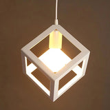 Lustra Forma Cub, Struktur Cluster, 3Xe27 - vivimall.ro