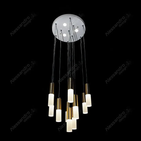 Pendul Neptunia, 10 Elemente, Lumina Rece/Calda/Neutra, Lucios - vivimall.ro