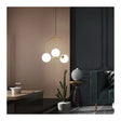 Lustra Loft Atrium, 3X E27, Alb, Metal - vivimall.ro