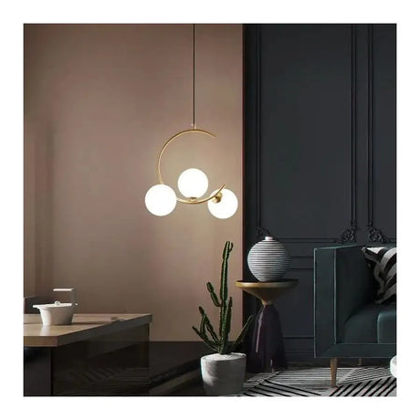 Lustra Loft Atrium, 3X E27, Alb, Metal - vivimall.ro