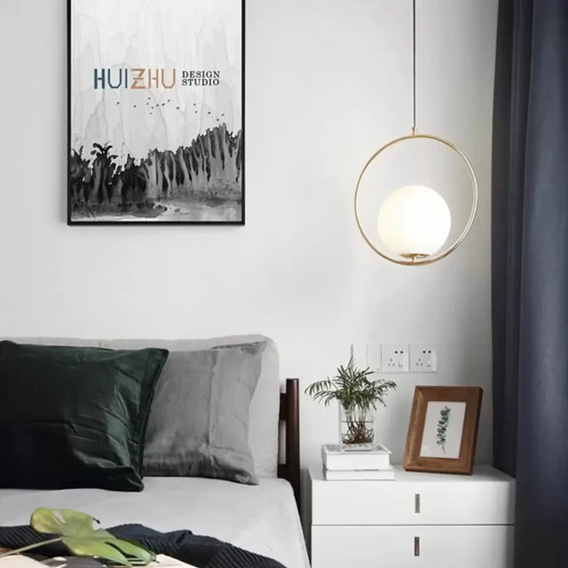 Lustra Loft Terrace, 1X E27, Alb, Metal - vivimall.ro
