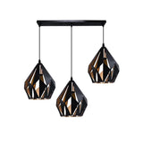 Pendul Orcus 3X E27 Negru - vivimall.ro