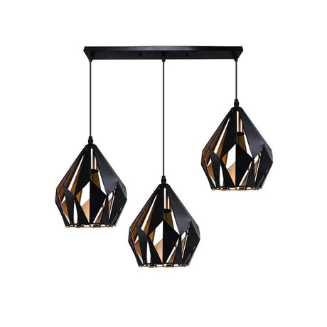 Pendul Orcus 3X E27 Negru - vivimall.ro
